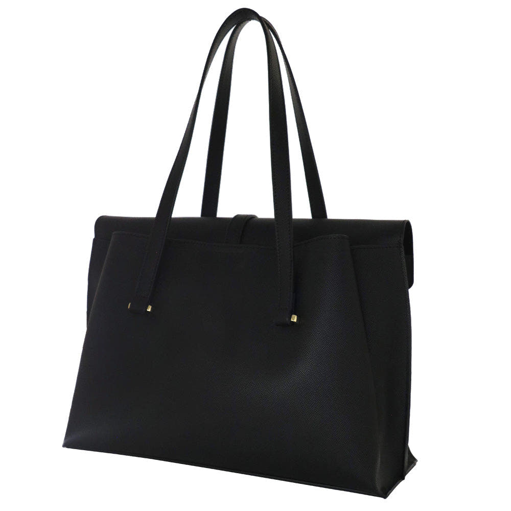 Camomilla Milano | Borsa Porta PC Nice Office Nera con Fiocco
