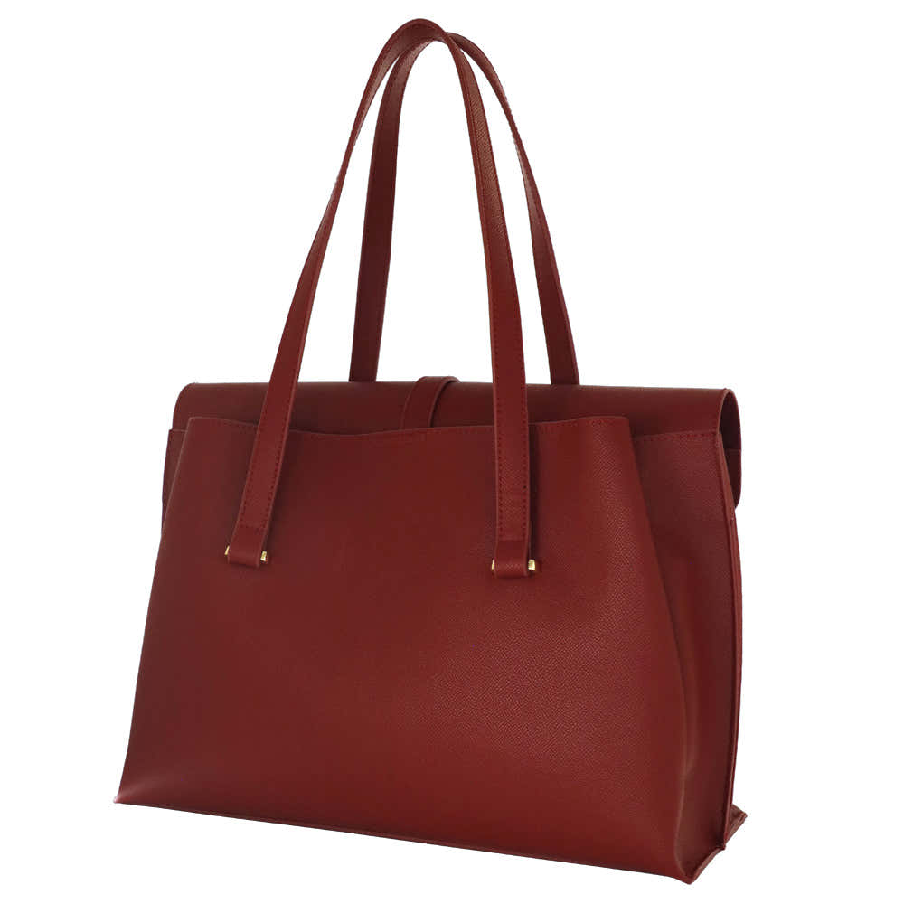 Camomilla Milano | Borsa Porta PC Nice Office Rossa con Fiocco