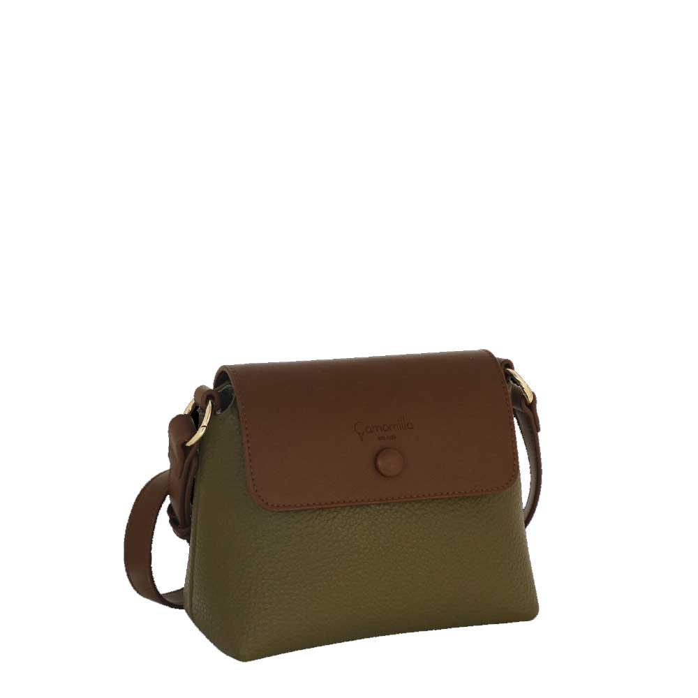 Camomilla Milano | Bag in Bag Bree M Verde con Dettagli a Contrasto