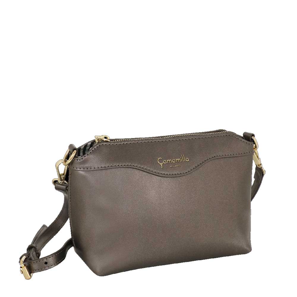Camomilla Milano | Borsa Nancy Nera | Set Bag in Bag con Foulard
