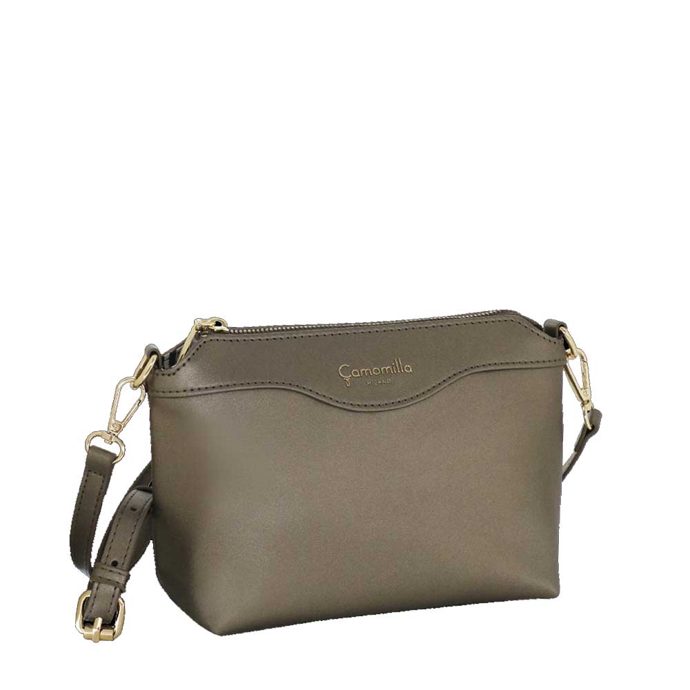 Camomilla Milano | Borsa Nancy Tortora | Set Bag in Bag con Foulard