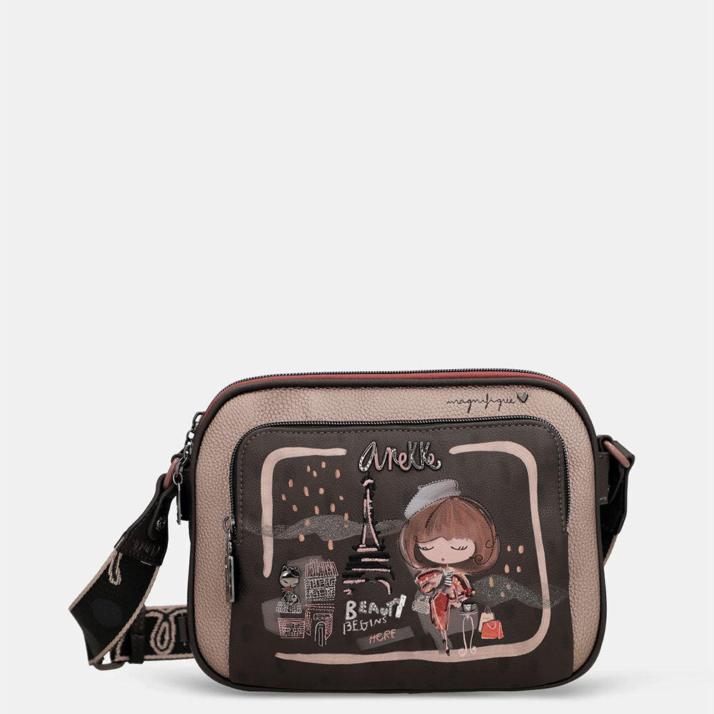 Anekke Tracolla Media Doppio Scomparto | Collezione Mademoiselle