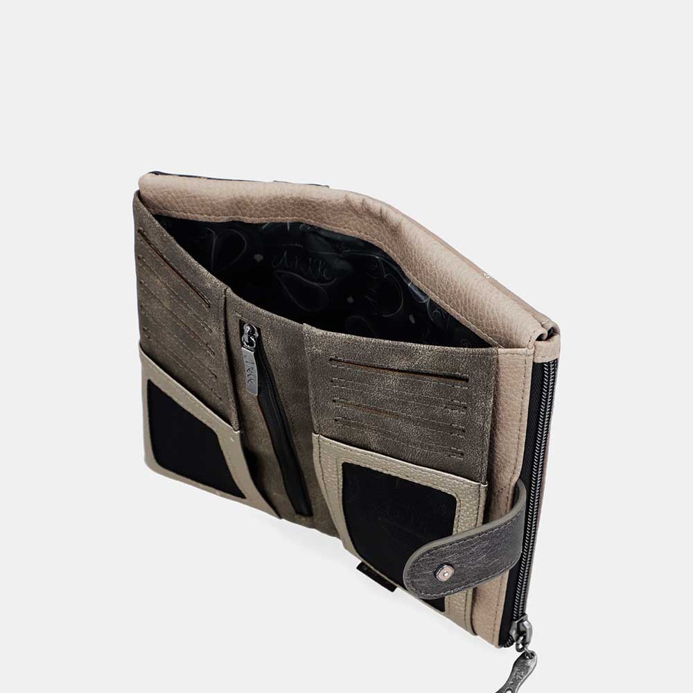 Anekke Portafoglio Grande RFID | Collezione Real | Stile e Sicurezza