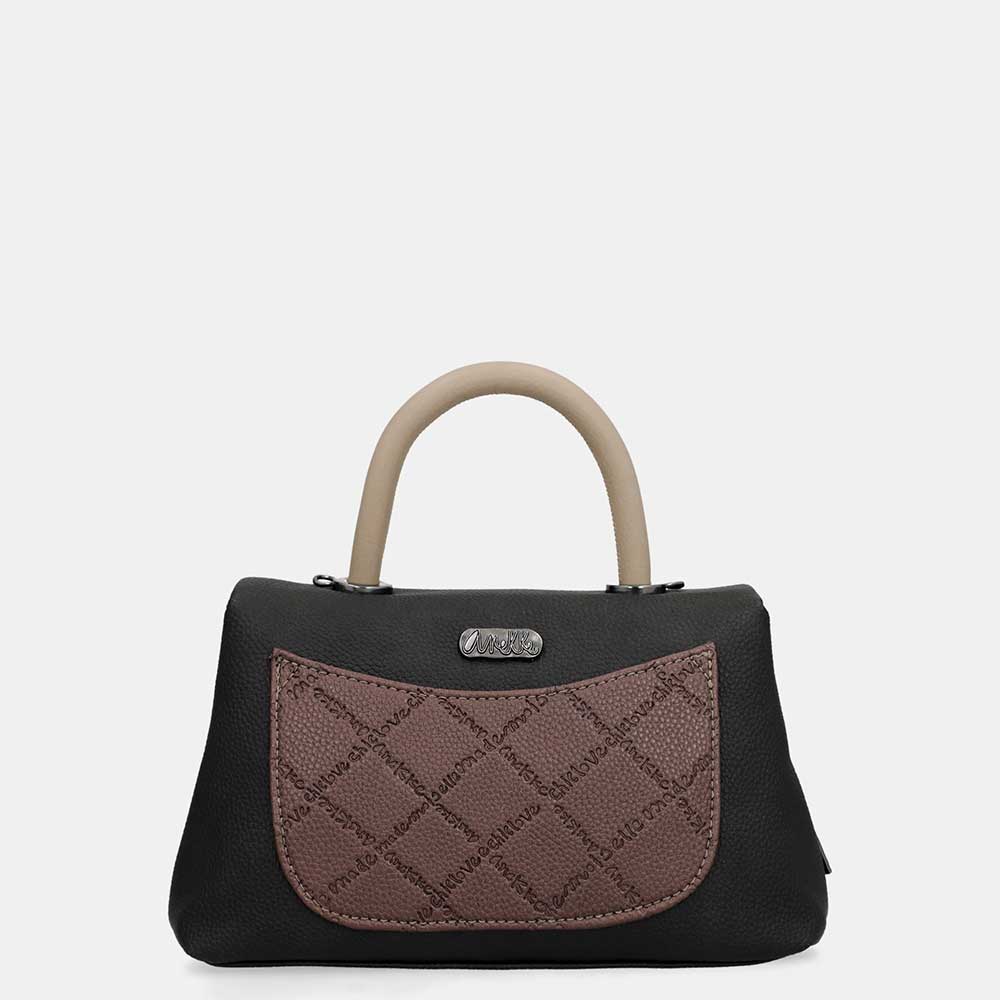 Anekke Borsa a Mano Parisian | Manico Corto e Tracolla a Catena