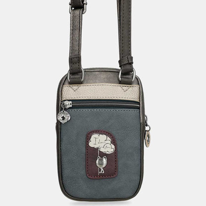 Anekke Mini Borsa Portacellulare | Collezione Real | Stile Unico