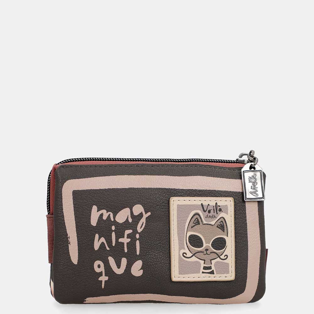 Anekke Portamonete 3 Scomparti | Collezione Mademoiselle | Organizzato
