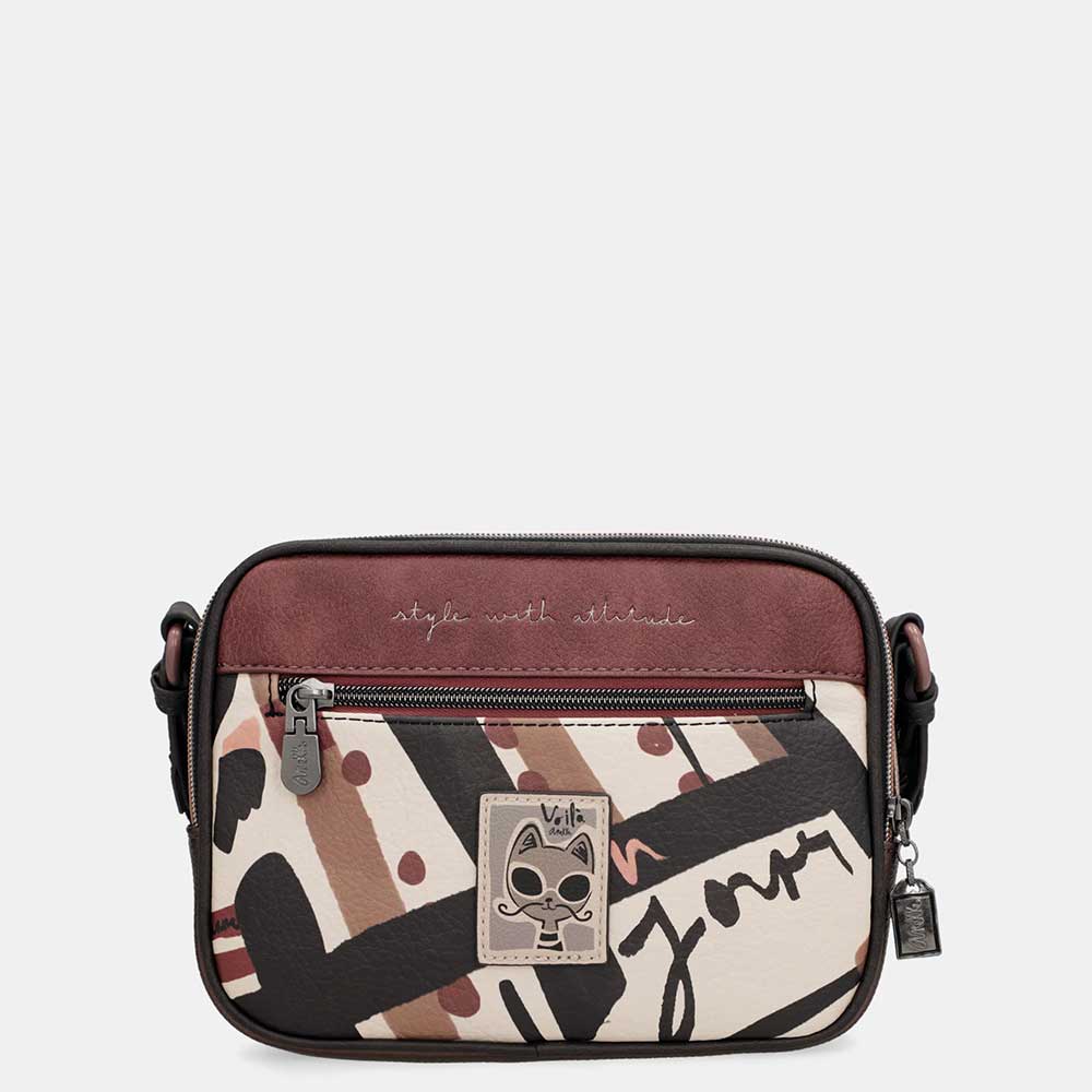 Anekke Tracolla 2 Scomparti | Collezione Mademoiselle | Organizzata