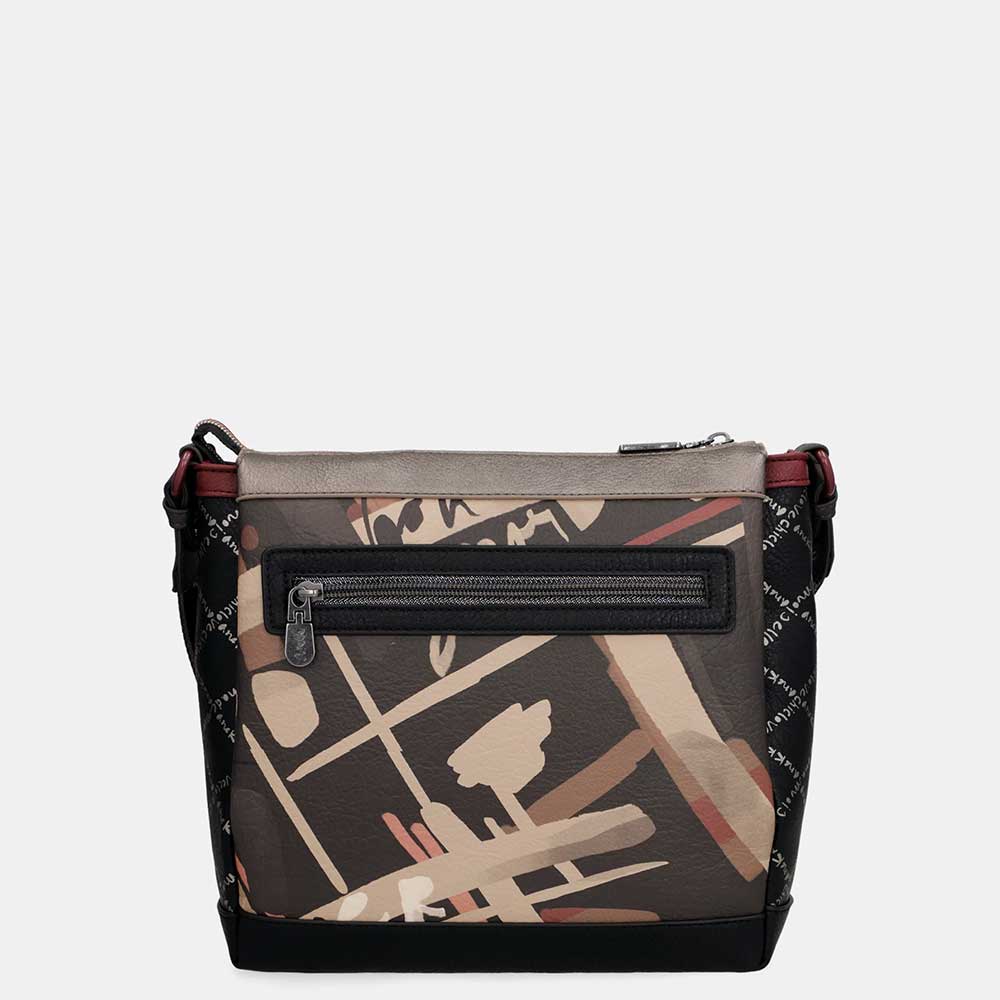 Anekke Tracolla Media 3 Scomparti | Collezione Mademoiselle | Organizzata