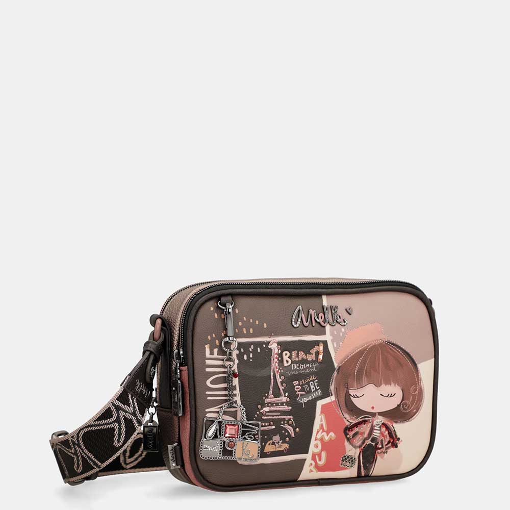Anekke Tracolla 2 Scomparti | Collezione Mademoiselle | Organizzata