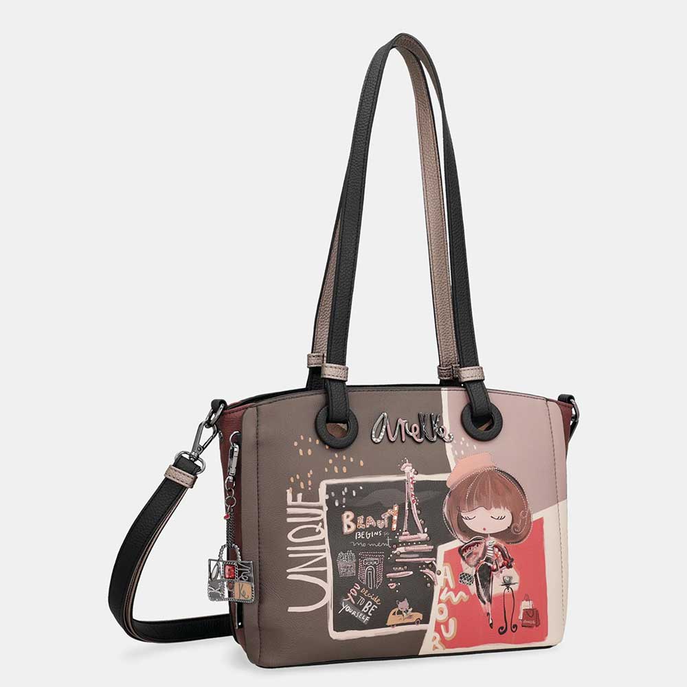 Anekke Borsa Tote Media Mademoiselle | Stile, Autenticità e Praticità