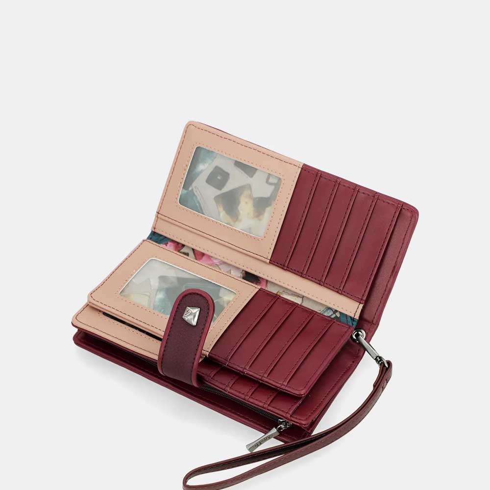 Anekke Portafoglio Grande RFID | Collezione Evolution | Con Impugnatura