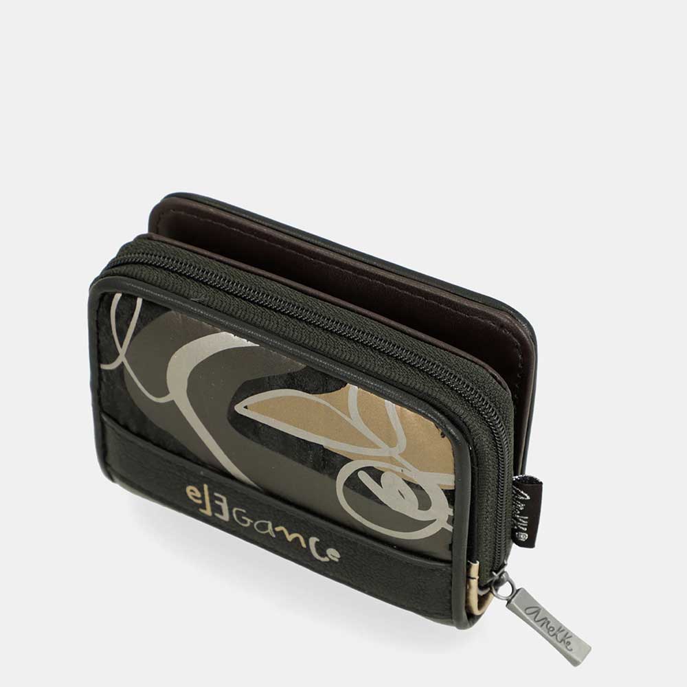 Anekke Portafoglio Piccolo RFID | Collezione Nature Koko | Compatto