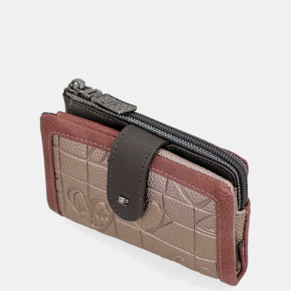 Anekke Portafoglio Flessibile RFID | Collezione Mademoiselle | Sicurezza