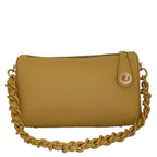 Camomilla Milano | Borsa Spalla Chewing Bag Giallo | Mini Bauletto Martellato