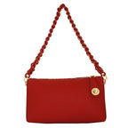 Camomilla Milano | Borsa Spalla Chewing Bag Rosso | Mini Bauletto Martellato