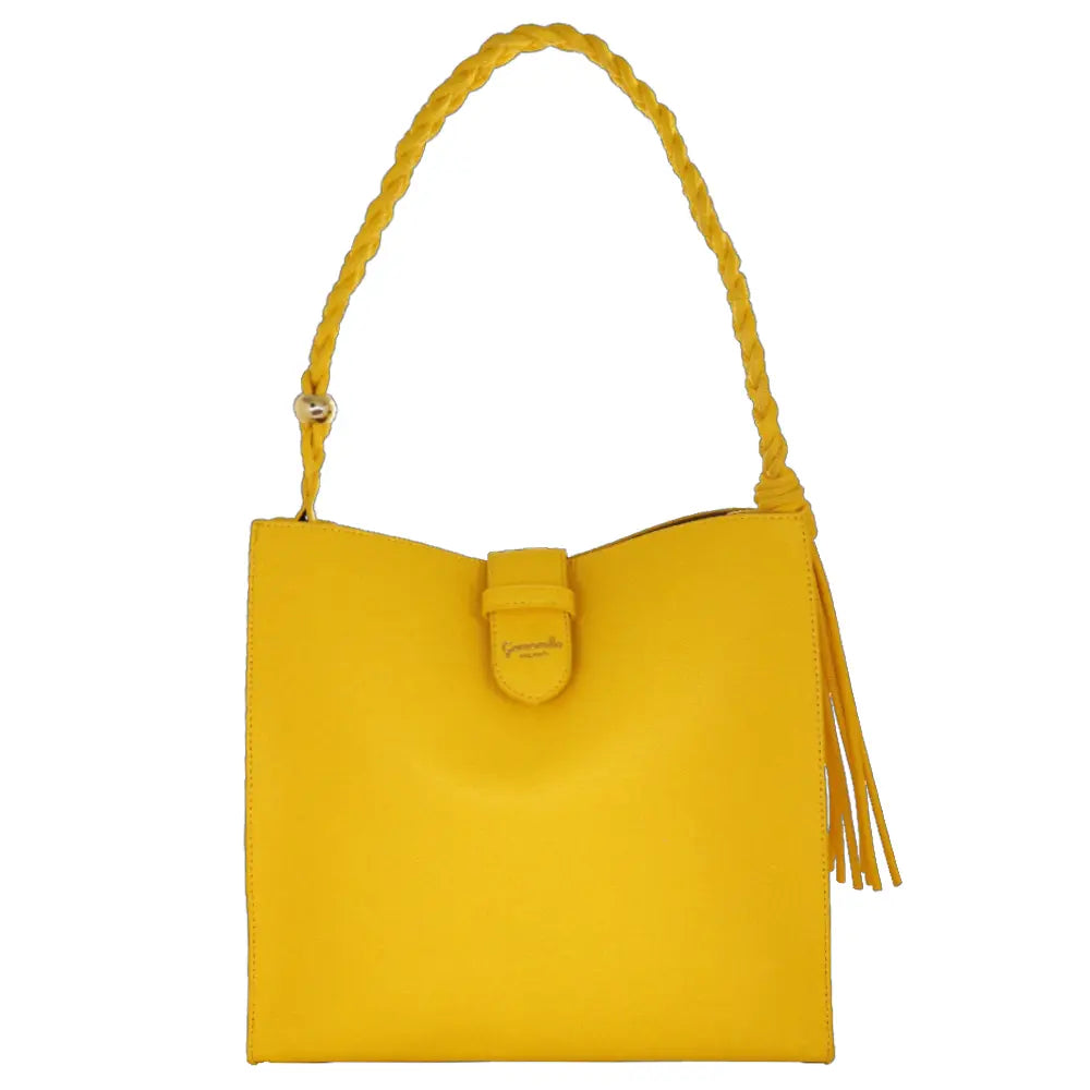 Camomilla Milano | Borsa Spalla Jelly Bag Gialla | Shopping Bag
