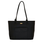Camomilla Milano | Borsa Spalla Love Letter Nero | Shopping Bag Martellata