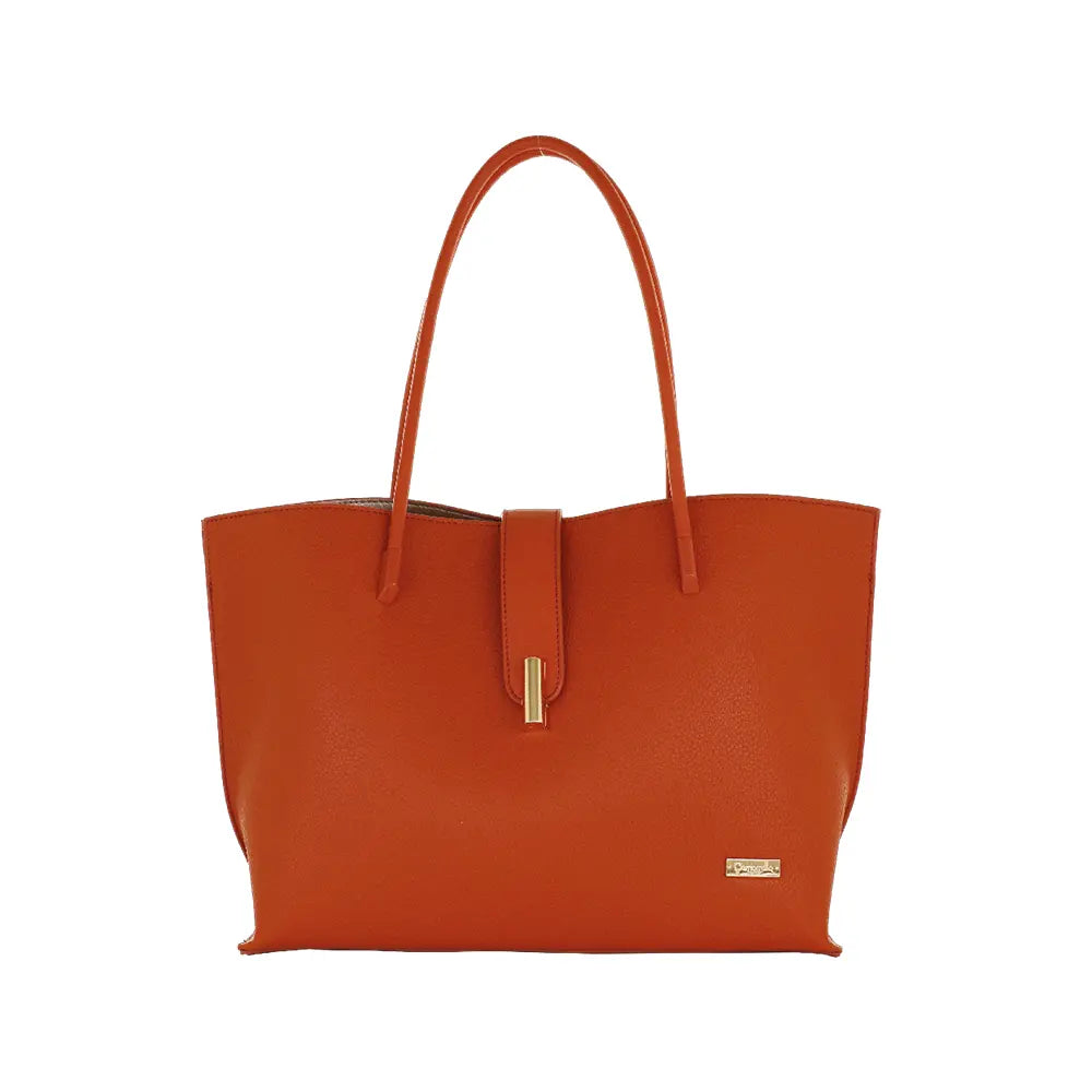 Camomilla Milano | Borsa Spalla Pop Candy Arancione | Shopper in Similpelle Mix