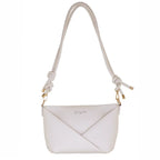 Camomilla Milano | Borsa Tracolla Glassé Bianco | Design Marinaro con Corda