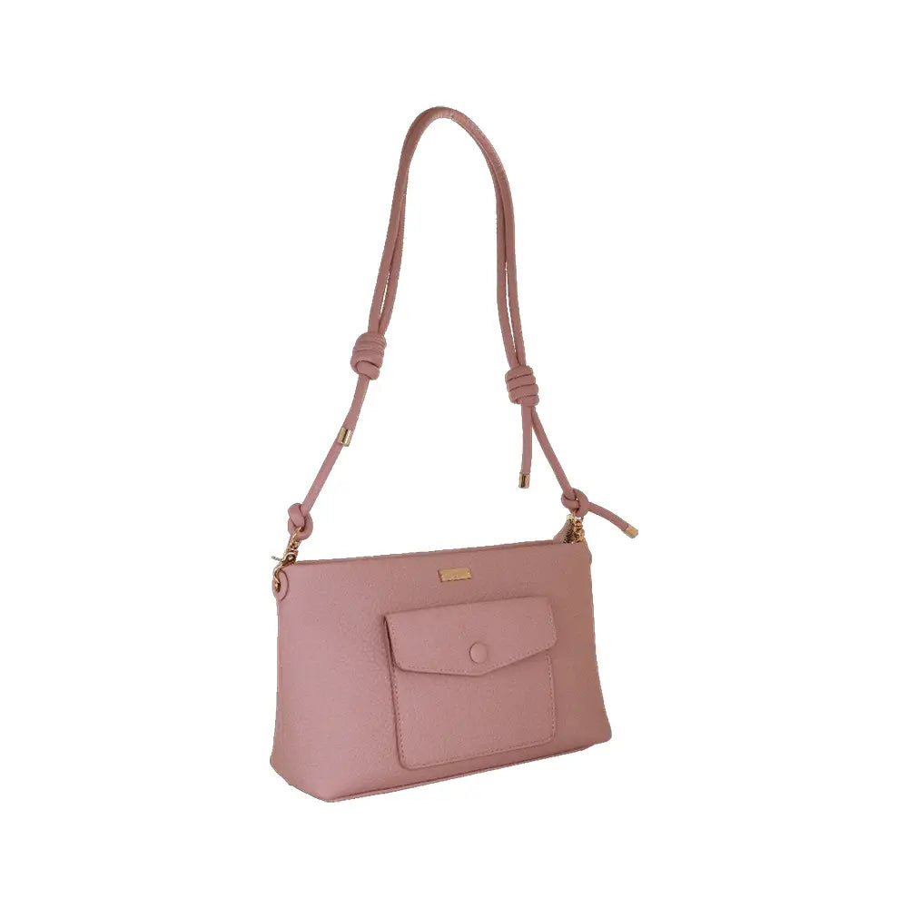 Camomilla Milano | Borsa Tracolla Love Letter Rosa | Design a Busta