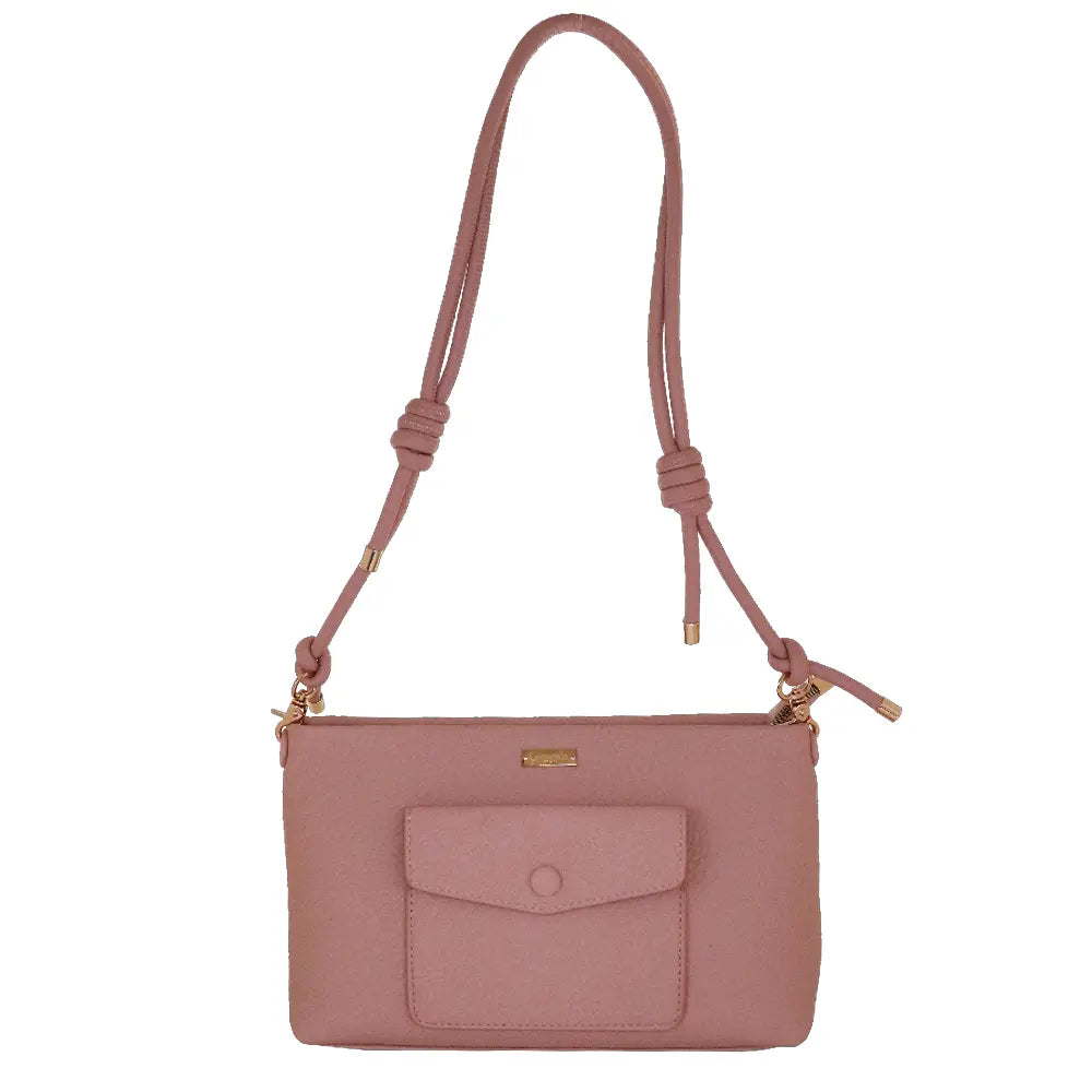 Camomilla Milano | Borsa Tracolla Love Letter Rosa | Design a Busta