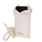 Camomilla Milano | Portacellulare Bonbon Bianco | Pochette con Tracolla e Slot Carte