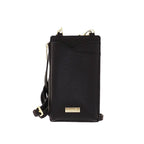 Camomilla Milano | Portacellulare Bonbon Nero | Con Slot Carte e Zip