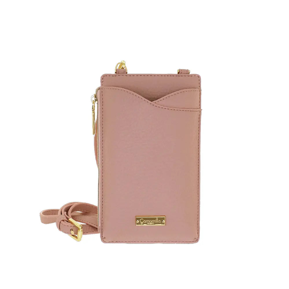 Camomilla Milano | Portacellulare Bonbon Rosa | Pochette con Tracolla e Slot Carte