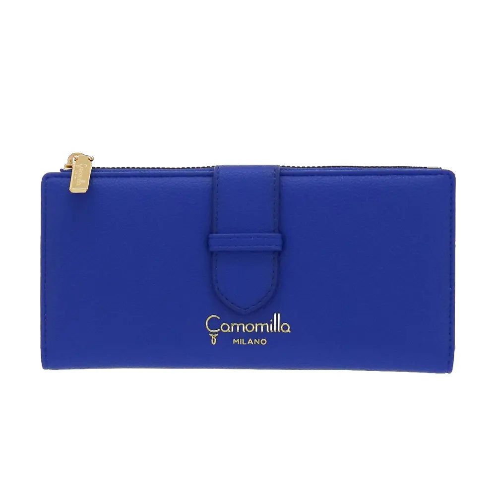Camomilla Milano | Portafoglio L Jelly Braid Blu | 12 Slot Carte