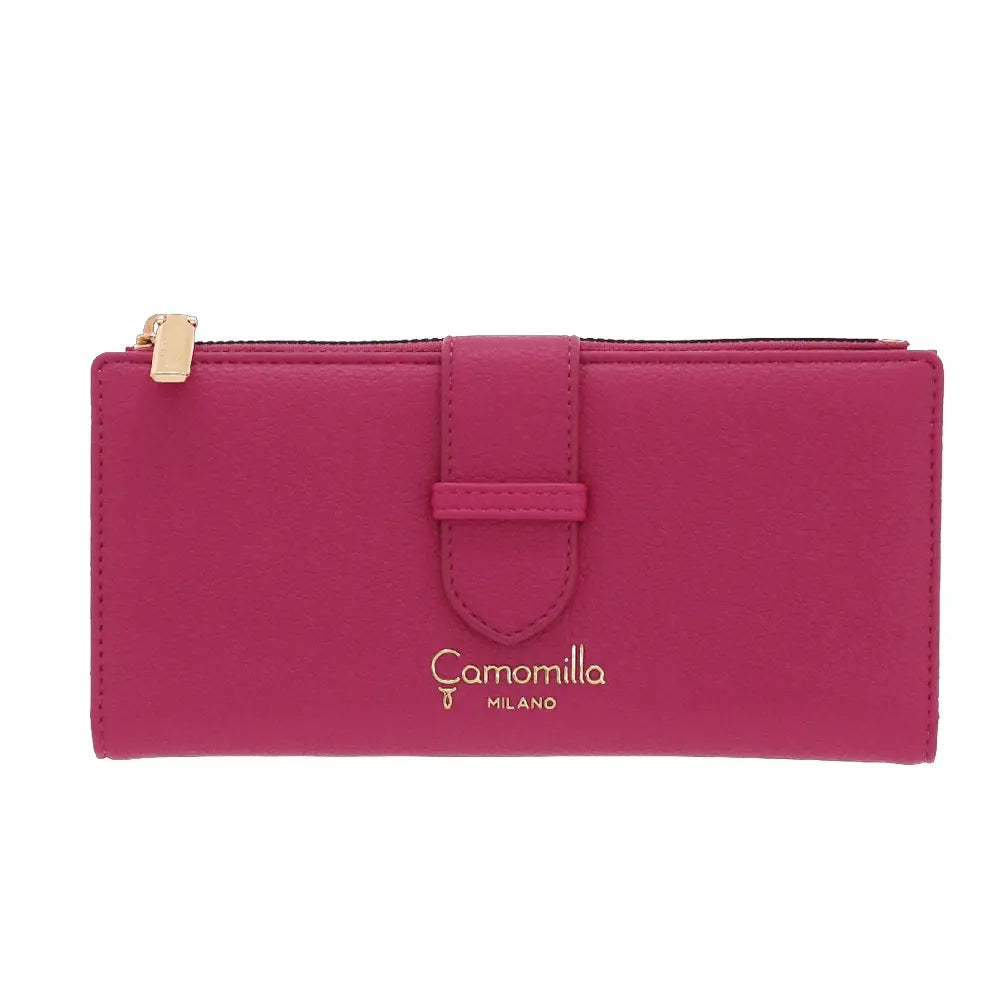 Camomilla Milano | Portafoglio L Jelly Braid Fucsia | 12 Slot Carte