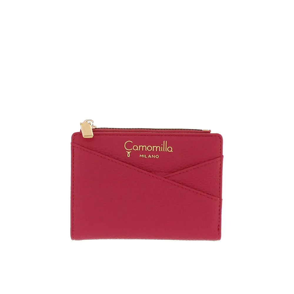 Camomilla Milano | Portafoglio S Glassé Fucsia | Organizer Compatto Stile Nautico