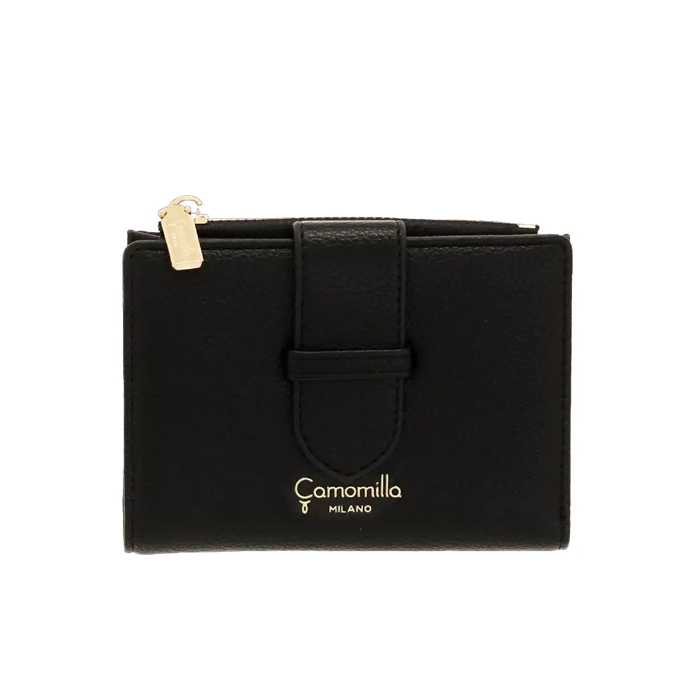 Camomilla Milano | Portafoglio S Jelly Braid Nero | Compatto con Zip