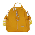 Camomilla Milano | Zaino City Frizzy Giallo | Zainetto Compatto con Dettagli Brillanti