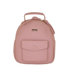 Camomilla Milano | Zaino Love Letter Rosa | Backpack in Pelle Sintetica Martellata