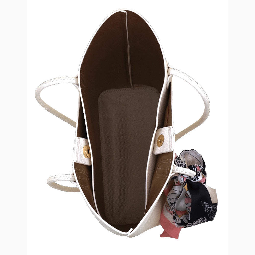 Camomilla Milano | Bag in Bag M Bonbon Bianco | Set Borsa Spalla e Tracollina