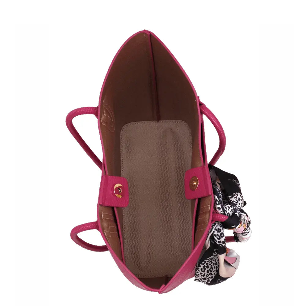 Camomilla Milano | Bag in Bag M Bonbon Fucsia | Set Borsa Spalla e Tracollina