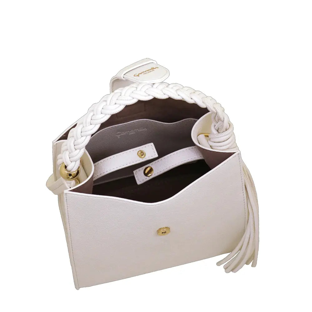 Camomilla Milano | Borsa Mano S Jelly Bag Bianca | Dolce ed Elegante