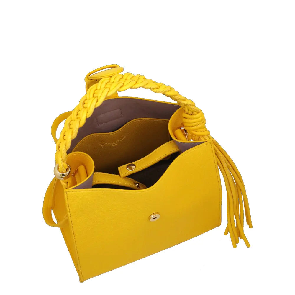 Camomilla Milano | Borsa Mano S Jelly Bag Giallo | Compatta e Sofisticata
