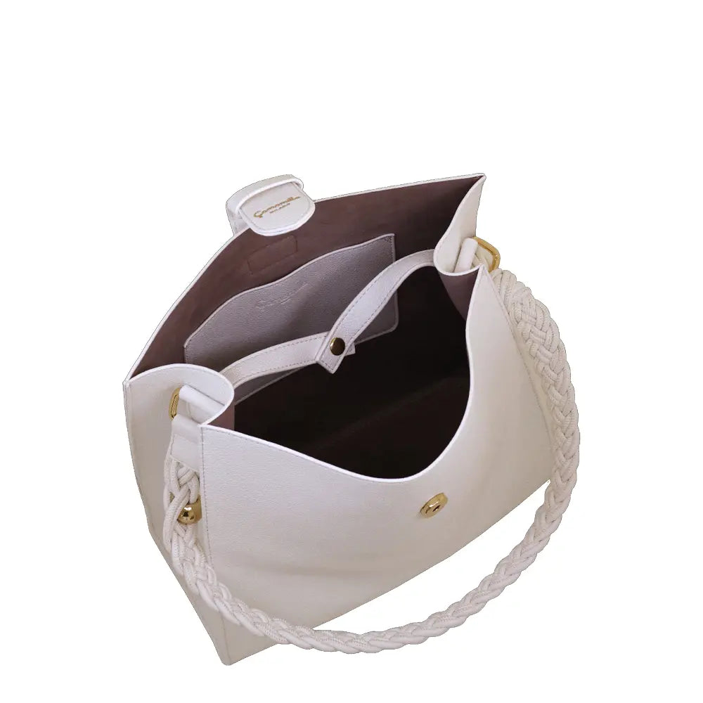 Camomilla Milano | Borsa Spalla Jelly Bag Bianca | Borsa Daily Chic