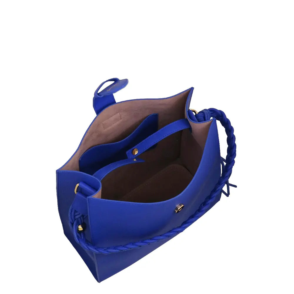 Camomilla Milano | Borsa Spalla Jelly Bag Blu | Shopping Bag Daily Chic