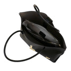 Camomilla Milano | Borsa Spalla Pop Candy Nero | Mix Similpelle Martellata e Liscia