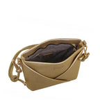 Camomilla Milano | Borsa Tracolla Glassé Oro | Stile Nautico con Corda