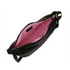 Camomilla Milano | Borsa Tracolla L Jelly Bag Nero | Design Mezzaluna