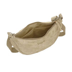 Camomilla Milano | Borsa Tracolla M Lulu Oro | Mezzaluna Scintillante