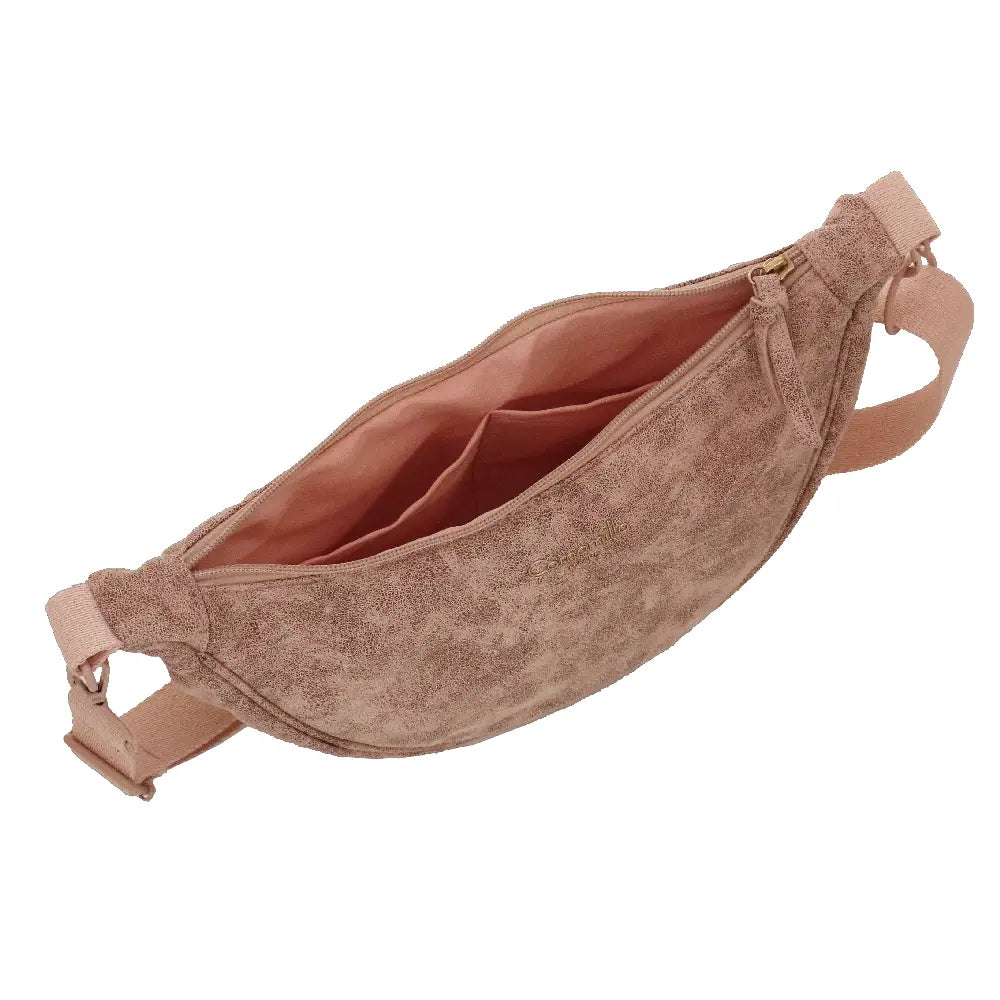 Camomilla Milano | Borsa Tracolla M Lulu Rosa | Mezzaluna Luccicante