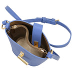 Camomilla Milano | Mini Bag Pop Candy Blu | Tracollina in Similpelle Mix