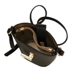 Camomilla Milano | Mini Bag Pop Candy Nero | Tracollina in Similpelle Mix