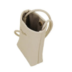 Camomilla Milano | Portacellulare Glassé Bianco | Pochette con Tracolla
