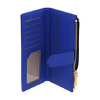 Camomilla Milano | Portafoglio L Jelly Braid Blu | 12 Slot Carte