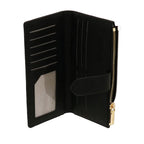 Camomilla Milano | Portafoglio L Jelly Braid Nero | 12 Slot Carte